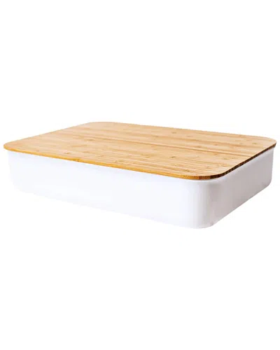 OBA METHOD OBA METHOD SET OF 16 STACKER BINS WITH BAMBOO LID