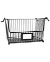 Oba Method Set Of 8 Open Market Baskets In Black