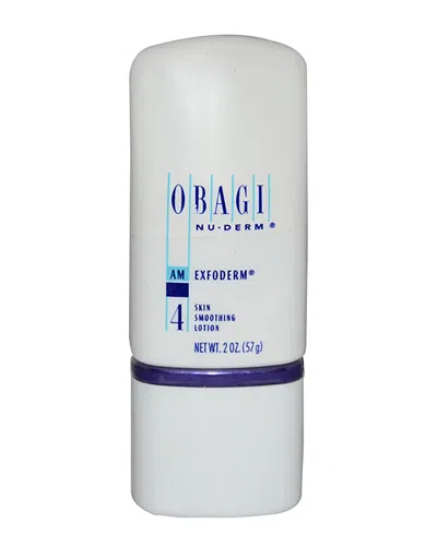 Obagi 2oz Nu-derm #4 Am Exfoderm Skin Smoothing Lotion In White