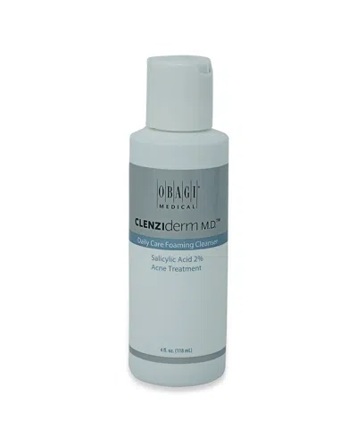 Obagi 4oz Clenziderm M.d. Daily Care Foaming Cleanser In White