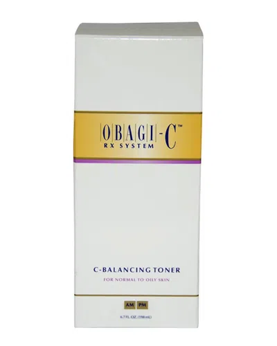 Obagi 6.7oz C-balancing Toner For Normal To Oily Skin In White