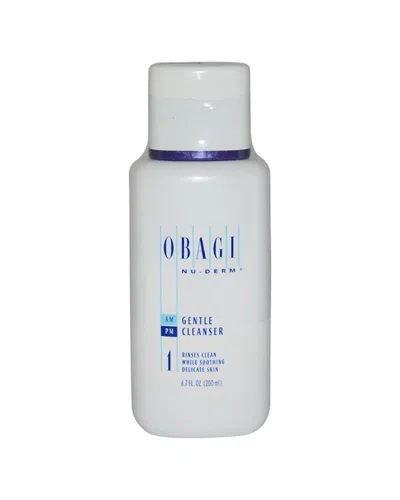 Obagi 6.7oz Nu-derm #1 Am/pm Gentle Cleanser In Transparent