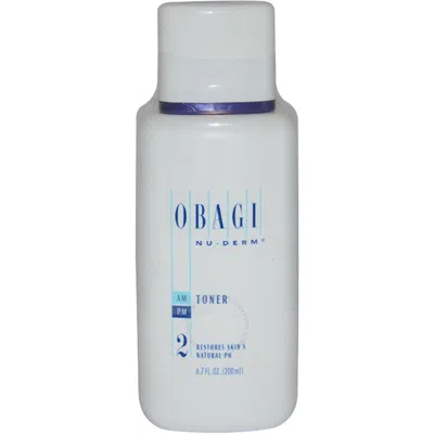 Obagi Nu-derm #2 Am/pm Skin Toner By  For Women - 6.7 oz Toner In White