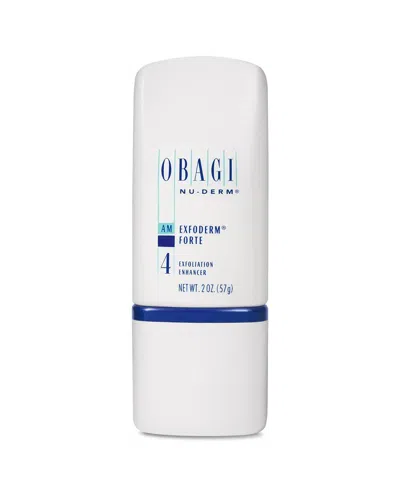Obagi Unisex 2oz Nuderm Exfoderm Forte In Transparent