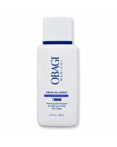 Obagi Unisex 6.7oz Nu-derm Foaming Gel Cleanser In Transparent
