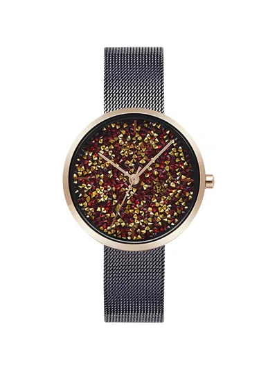 Obaku Women Glimmer Watch In Purple