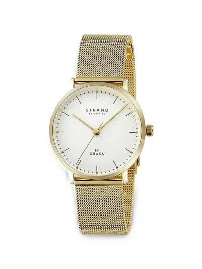 Obaku Gonone 35mm Watch In White