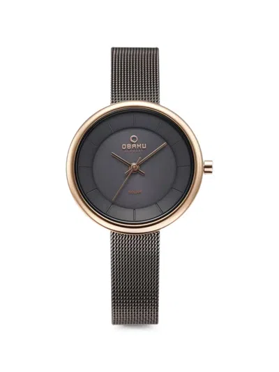 Obaku Lys 33mm Watch In Multi