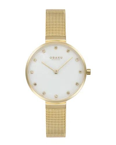 Obaku Women Analog Watch