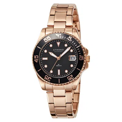Obaku Bondi Rotating-bezel 38mm Watch In Black