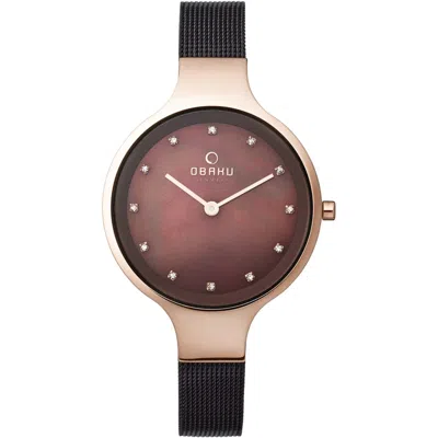 Obaku Women's Classic In Brown