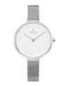 Obaku Women's Classic White Dial Watch