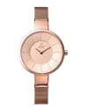 Obaku Women's Denmark Rose Gold Dial Watch