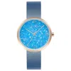 Obaku Women's Glimmer Bue Dial Watch In Blue