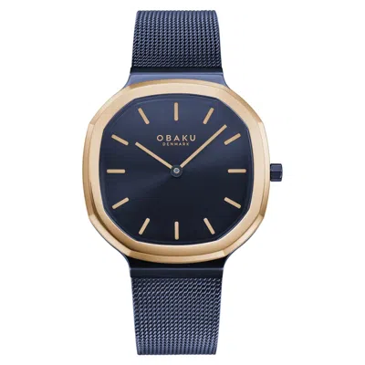 Obaku Women's Oktant Blue Dial Watch
