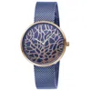 Obaku Tangle Mesh 35mm Watch In Blue