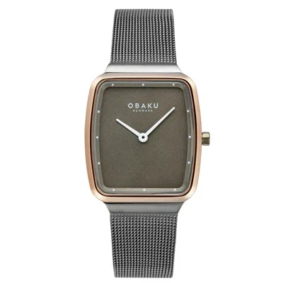 Obaku Women Tern Lille Watch In Gray
