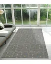 Obeetee Aero Wool Rug In Gray