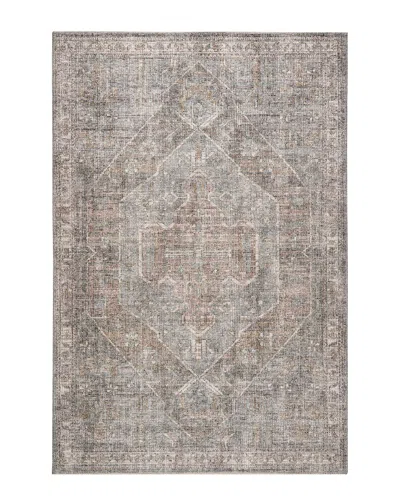 OBEETEE OBEETEE AVALON MOSAIC EASY CARE POLYESTER RUG