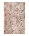 Obeetee Avalon Static Easy Care Polyester Rug In Brown