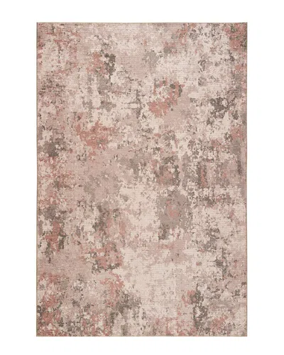 Obeetee Avalon Static Easy Care Polyester Rug In Neutral