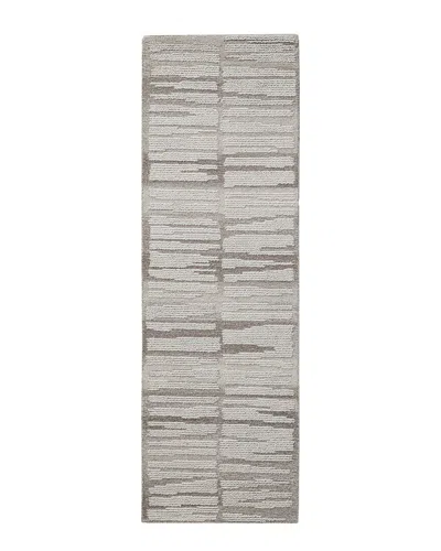 Obeetee Dunes Wool Rug In Gray