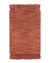 Obeetee Eva Rug In Burgundy