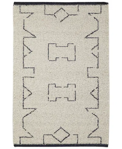 Obeetee Farah Ashlar 7'9" X 9'9" Area Rug In Brown