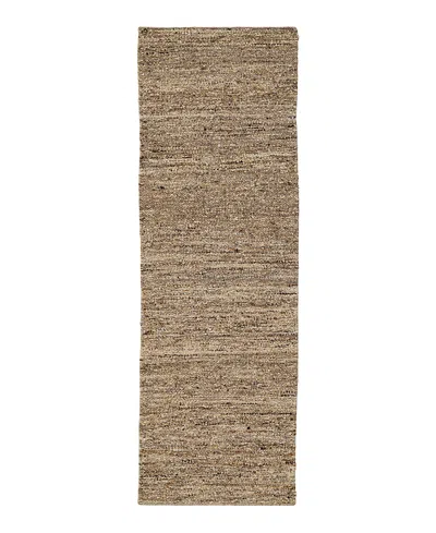 Obeetee Farah Flat Farah Flat Area Rug, 2'6 X 8' In Brown