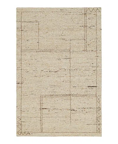Obeetee Farah Link Farah Link Area Rug, 5' X 8' In Brown
