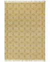 Obeetee Flatweave Aurora Wool Rug In Gold