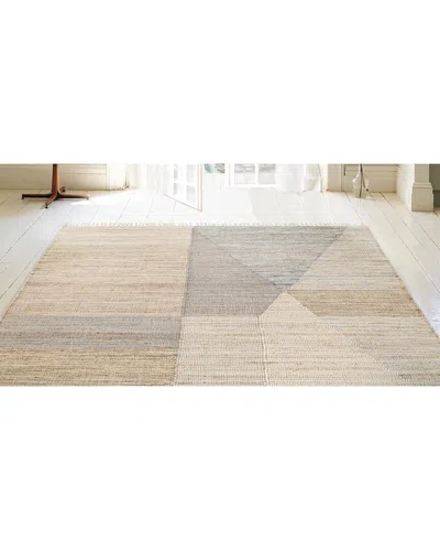 Obeetee Flatweave Sona Jute Rug In Brown
