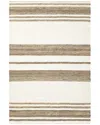 Obeetee Flatweave Sona Jute Rug In Neutral