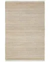 Obeetee Flatweave Sona Jute Rug In Neutral