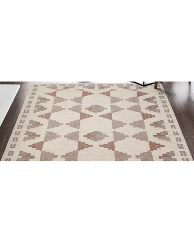 Obeetee Freya Wool Rug In Neutral