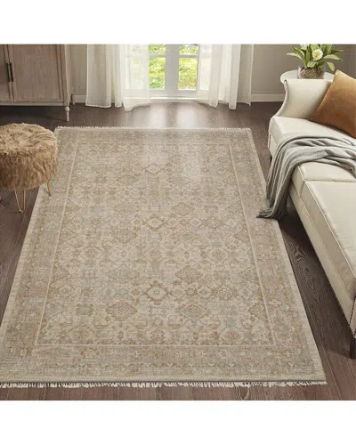 Obeetee Hand Knotted Palace Wool Rug In Multi