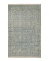 Obeetee Hand Knotted Palace Wool Rug In Blue