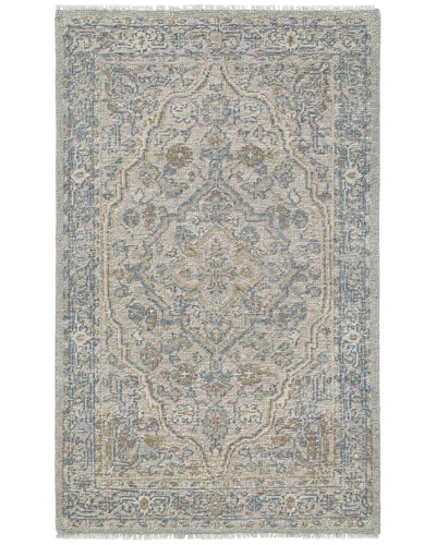 OBEETEE OBEETEE HAND KNOTTED SHIRIN WOOL RUG