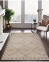 Obeetee Hand Knotted Sienna Wool Rug In Brown