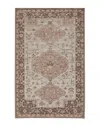 Obeetee Hand Knotted Tuscany Wool Rug In Brown