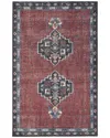 Obeetee Hand Knotted Tuscany Wool Rug In Brown