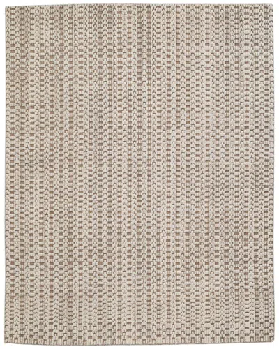 Obeetee Hand Loomed Durian Wool Rug In Neutral