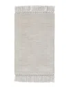 Obeetee Hand Loomed Eva Wool Rug In Gray