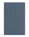 Obeetee Hand Loomed Luna Wool Rug In Blue