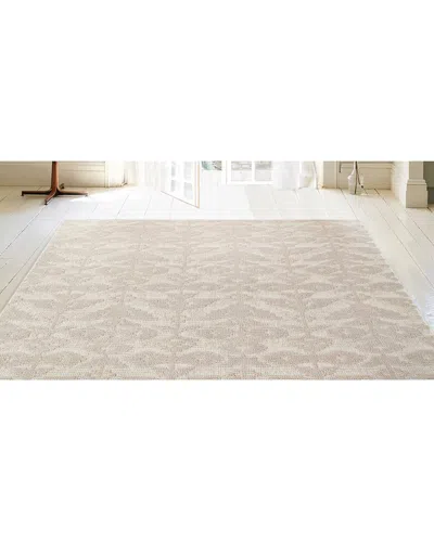 Obeetee Hand Loomed Savanna Wool Rug In Brown