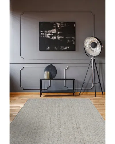 Obeetee Hand Loomed Star Rug In Gray