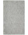 Obeetee Hand Tufted Dusk Wool Rug In Gray