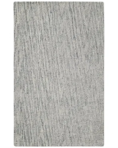 Obeetee Hand Tufted Dusk Wool Rug In Gray