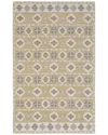 Obeetee Hand Tufted Freya Wool Rug In Gold