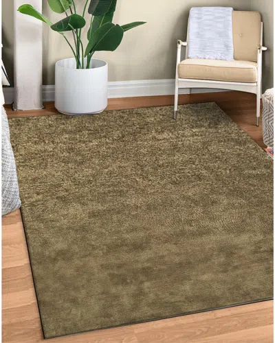 Obeetee Hand Tufted Hue Jute Rug In Brown